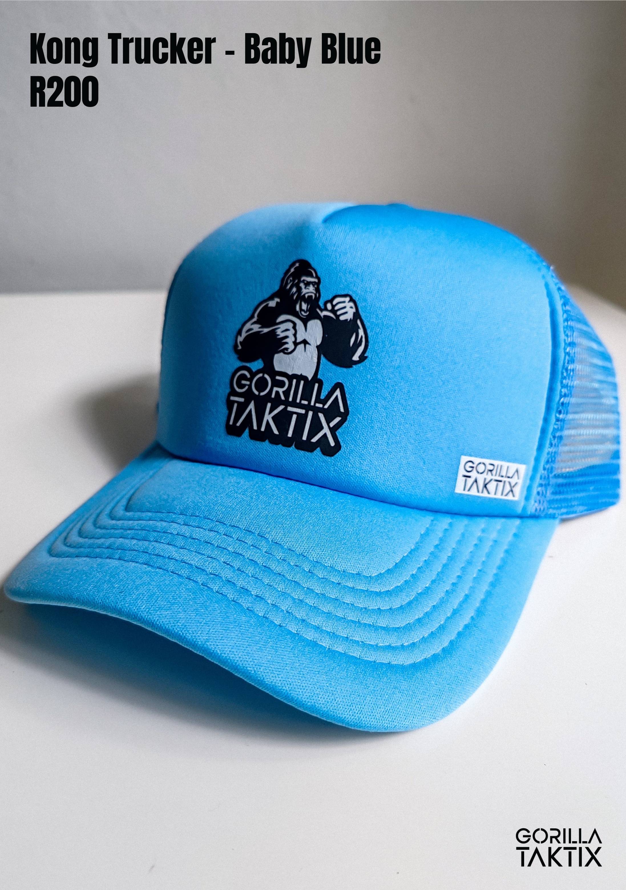 Kong Trucker - Baby BlueTrucker - BlackSpottie - BlackShorts - BlackTee - Black