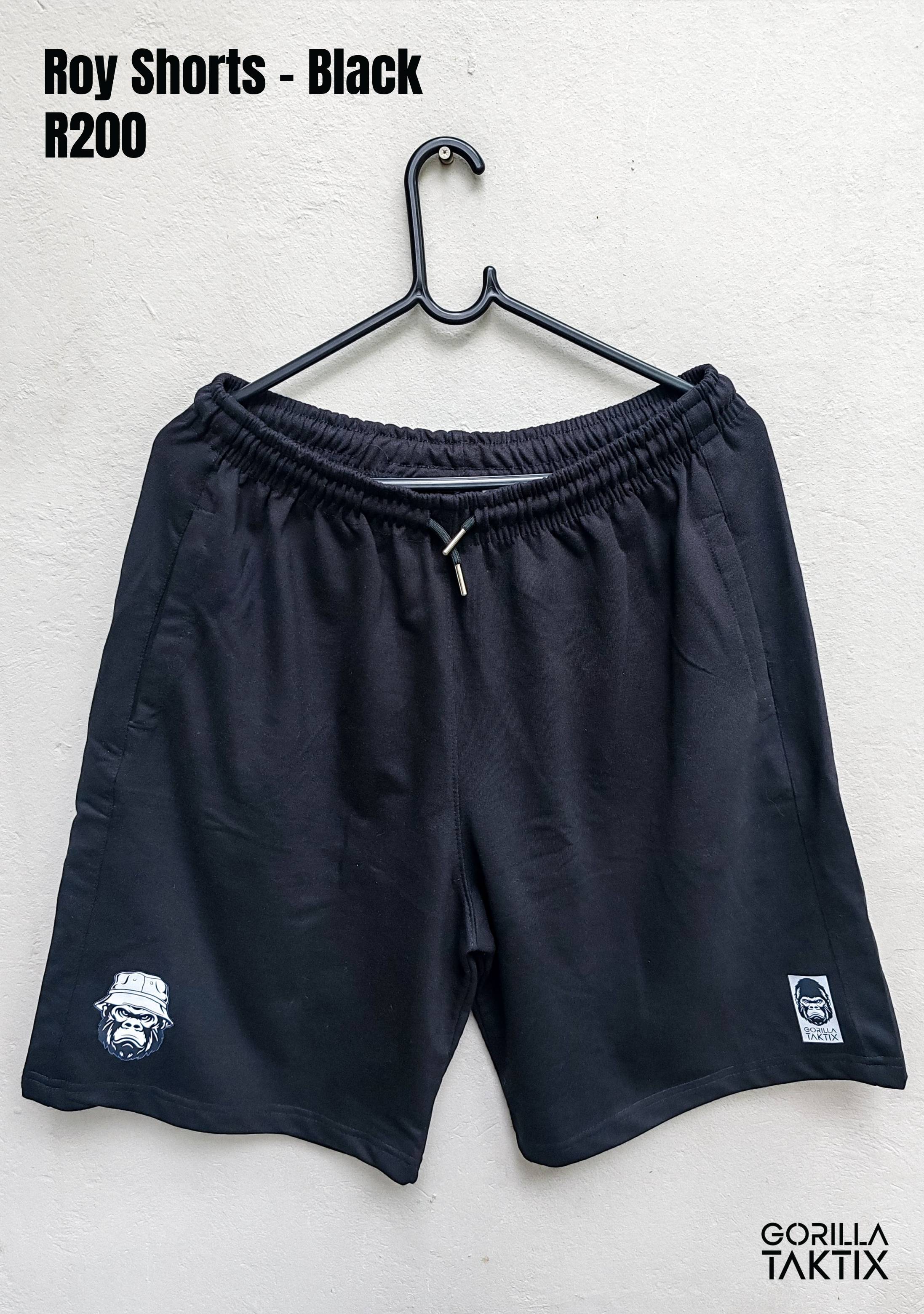 Roy Shorts - BlackTee - Black