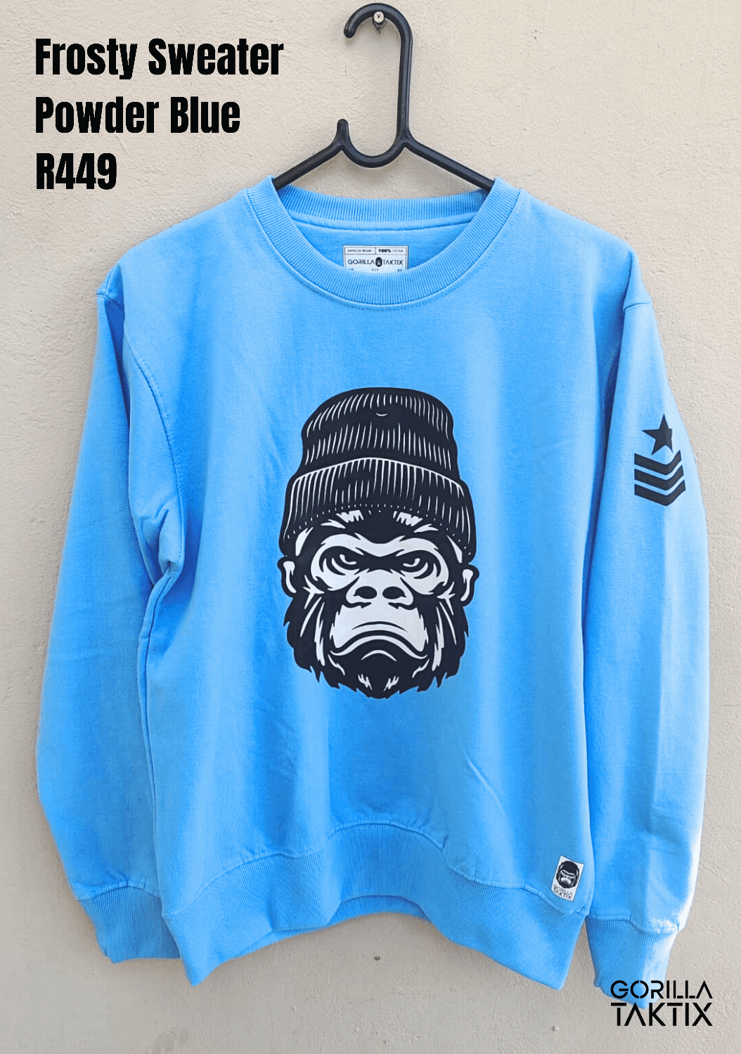 Frosty Sweater - Powder Blue