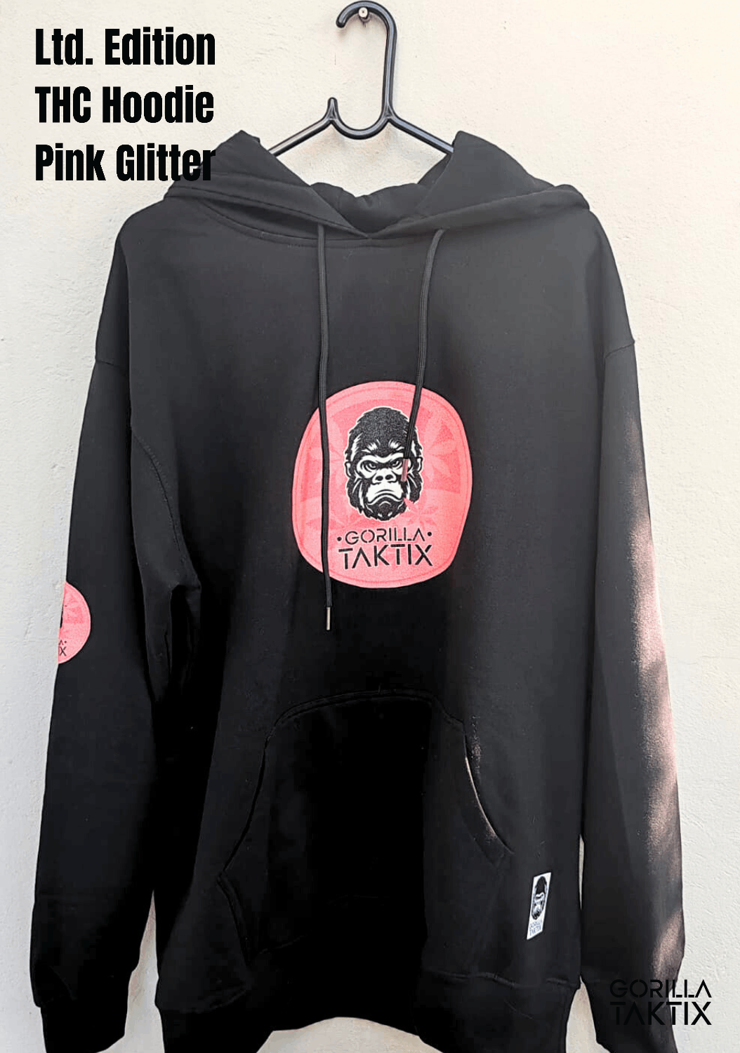 Ltd Addition Hoodie - Black & Pink